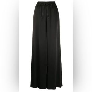 Alice + Olivia Kenley Black Wideleg Pants